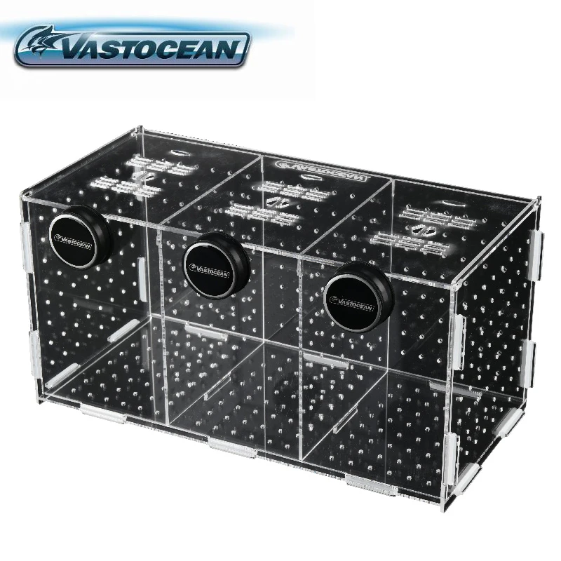 Aquarium Fish Cave - Vastapean-caja de aislamiento de eclosión acrílica
