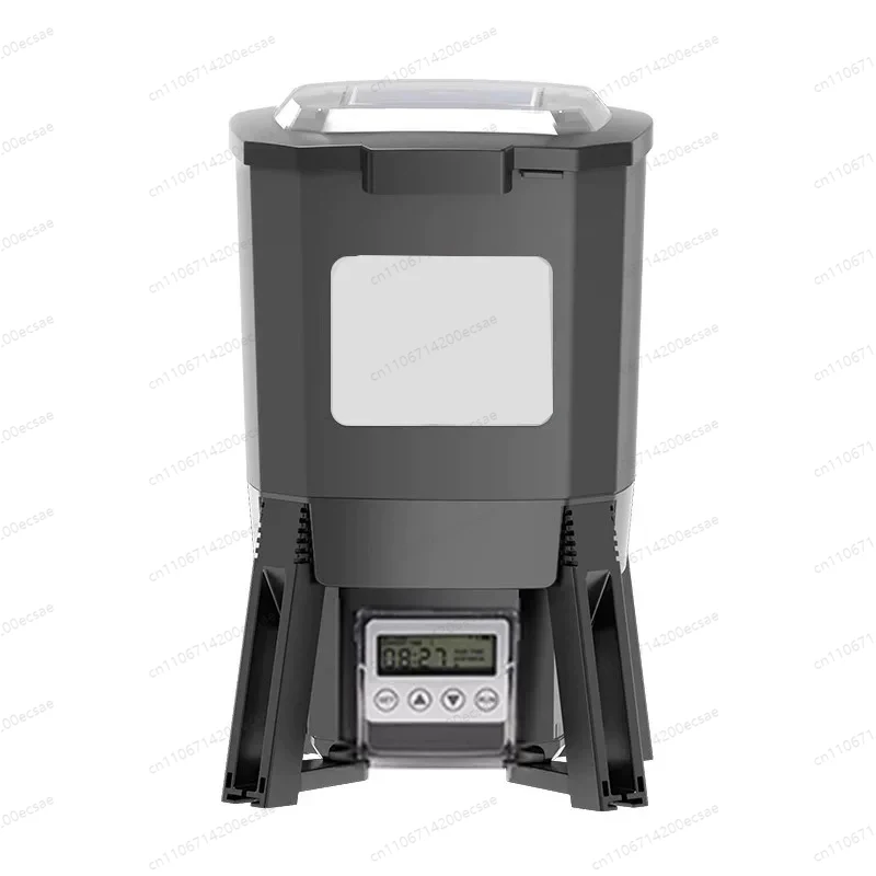 Aquarium Fish Feeder Automatic - Alimentador Automático Solar Ajustable para Acuarios,