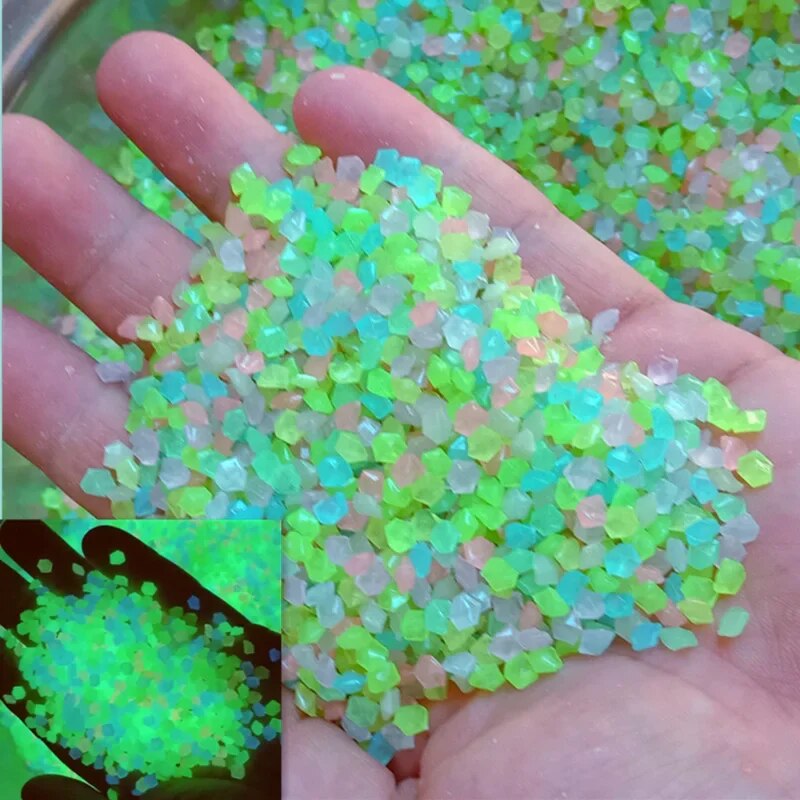 Fish Aquarium Home - 1000 Uds. De arena luminosa de