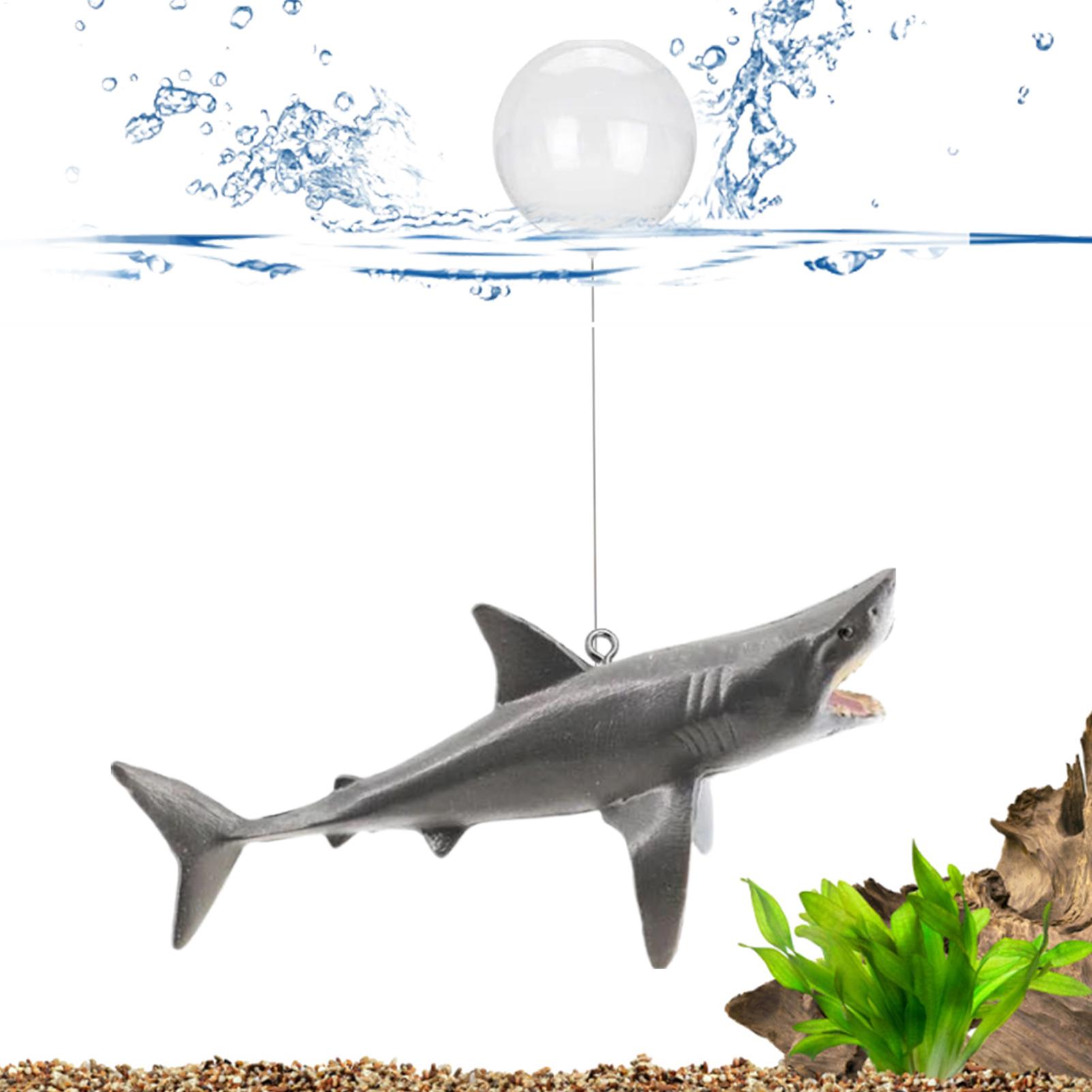 Aquarium Fish Shark - Decoración flotante de paisaje de acuario