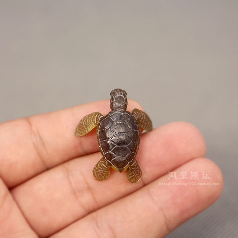 Aquarium Fish Japan - Modelo de tortuga marina, adornos de
