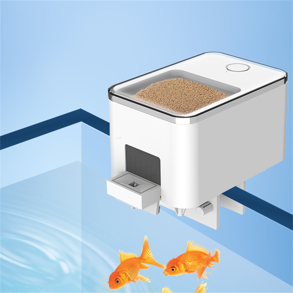Aquarium Fish Auto Feeder - Alimentador automático inteligente WiFi para acuario,