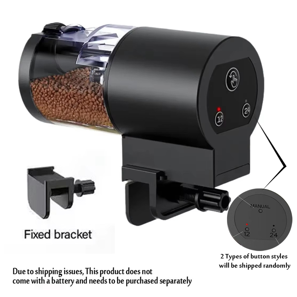 Aquarium Fish Auto Feeder - Alimentador inteligente para pecera, alimentador cronometrado,