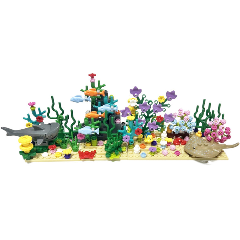 Aquarium Fish Shark - Bloques de Construcción de Acuario Urbano