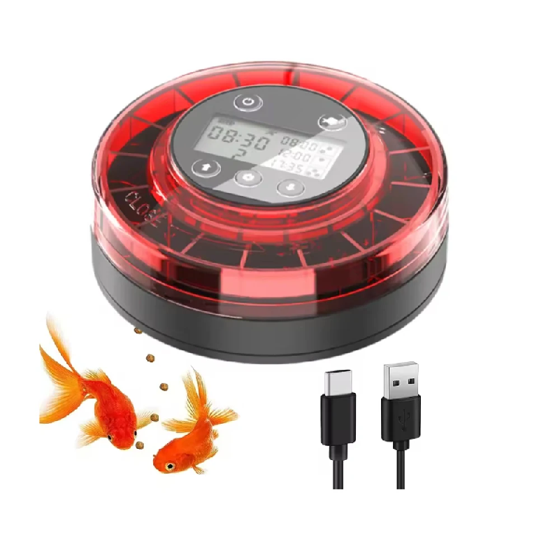 Aquarium Fish Feeder Automatic - Alimentador automático de peces para acuario,