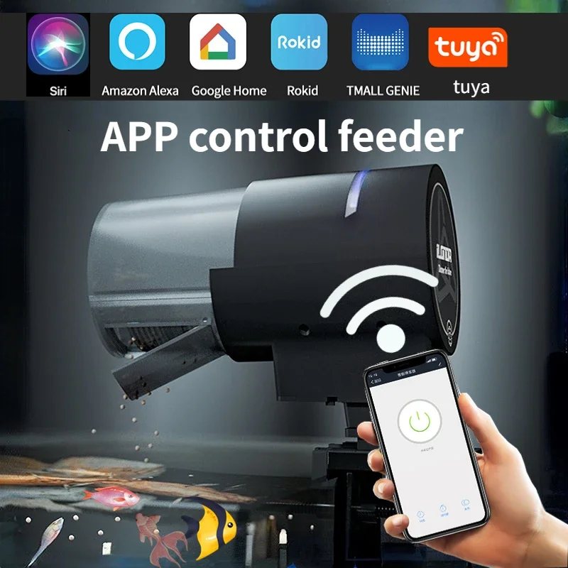 Aquarium Fish Feeder Automatic - ILONDA, nuevo alimentador automático de peces
