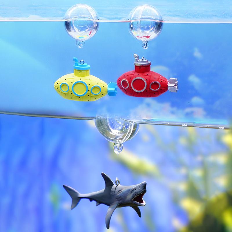 Decoraciones Flotantes de Tibu - Aquarium Fish Shark reseña y precio