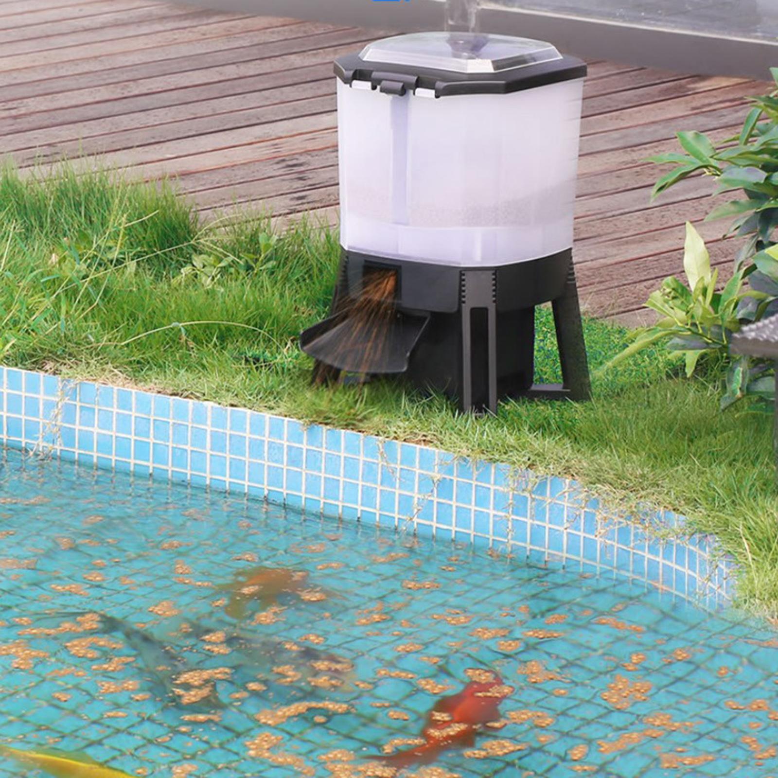 Alimentador de acuario automát - Aquarium Fish Feeder Automatic reseña y precio