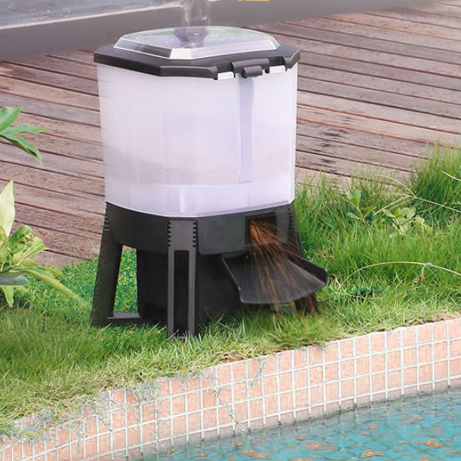 Alimentador de acuario automát - Aquarium Fish Feeder Automatic reseña y precio