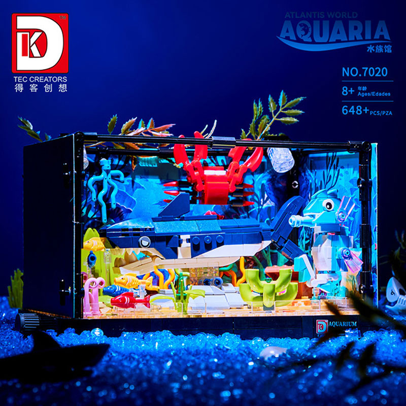 Bloques de construcción de tan - Aquarium Fish Shark reseña y precio