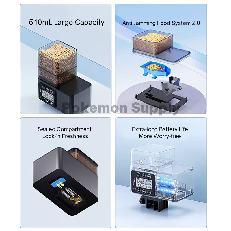 Alimentador Automático de Pece - Aquarium Fish Feeder Automatic reseña y precio