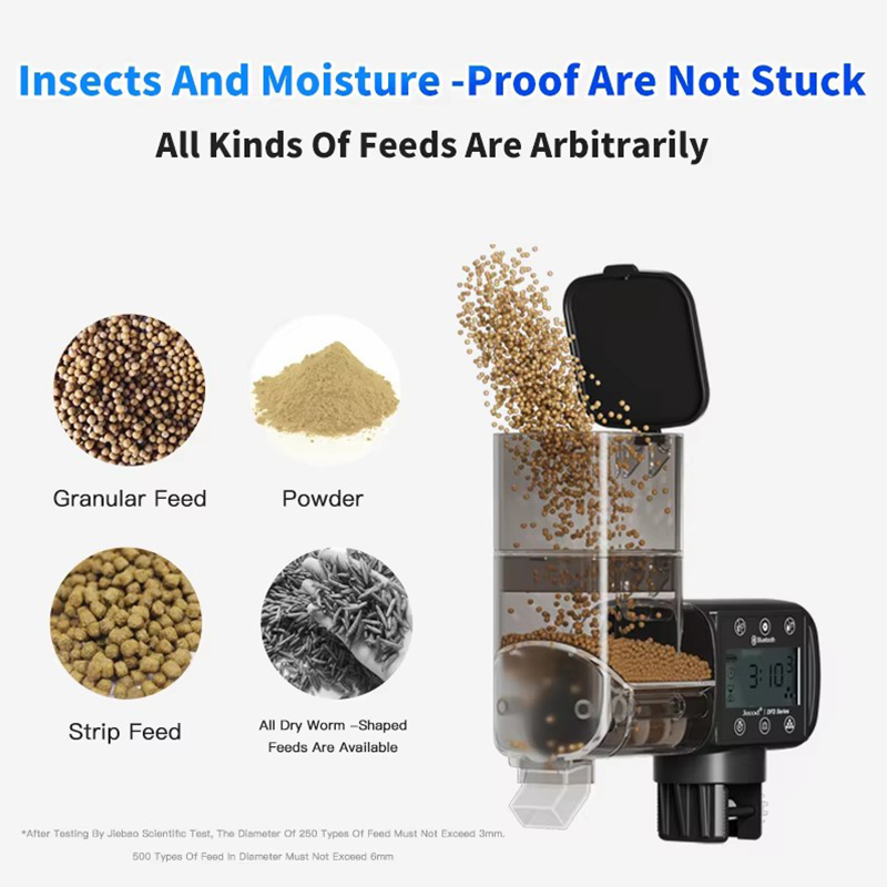 Alimentador Inteligente para P - Aquarium Fish Feeder Automatic reseña y precio