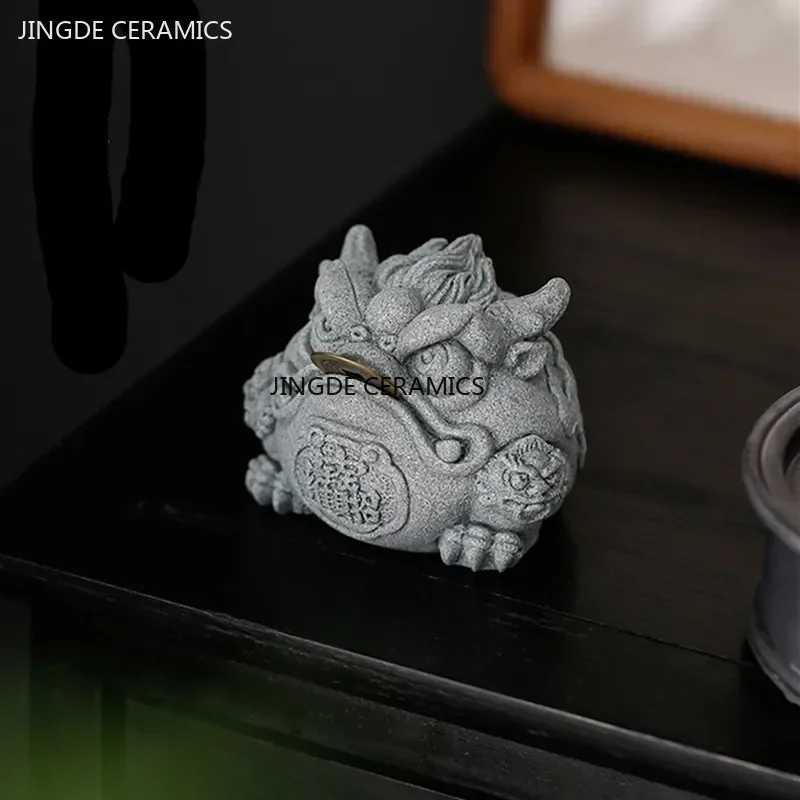 Piedra arenisca creativa Fengs - Fish Aquarium Home reseña y precio