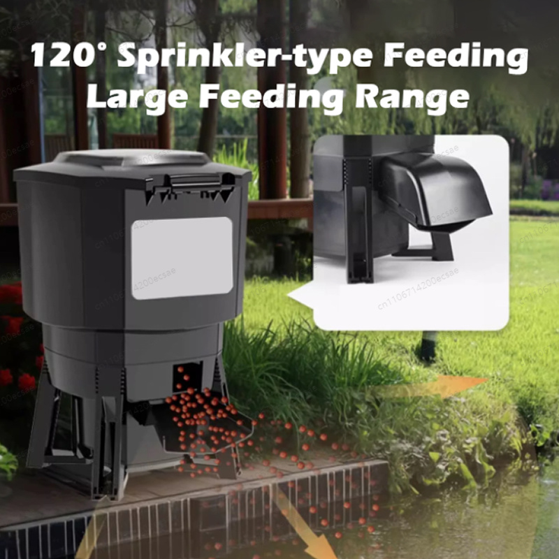 Alimentador Automático Solar A - Aquarium Fish Feeder Automatic reseña y precio