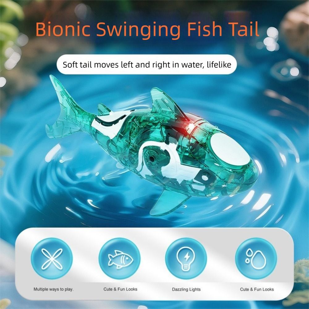 Novedoso Pez Eléctrico de Plás - Aquarium Fish Shark reseña y precio