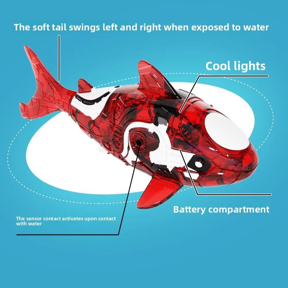 Novedoso Pez Eléctrico de Plás - Aquarium Fish Shark reseña y precio