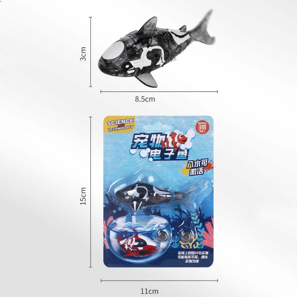 Novedoso Pez Eléctrico de Plás - Aquarium Fish Shark reseña y precio