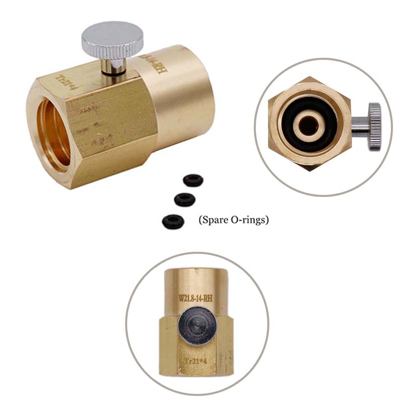 Adaptador de recarga de CO2 pa - Aquarium Fish Shark reseña y precio