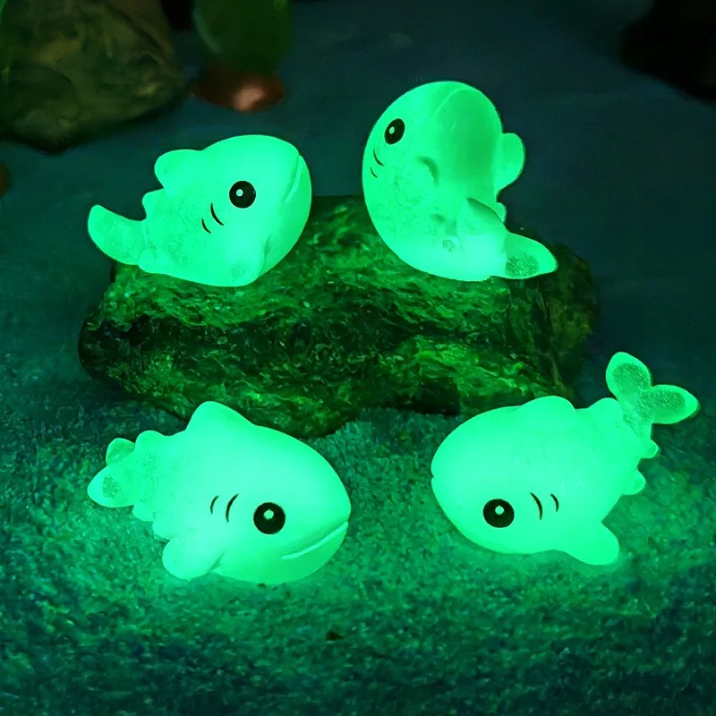 Adorno de tiburón luminoso, mo - Aquarium Fish Shark reseña y precio