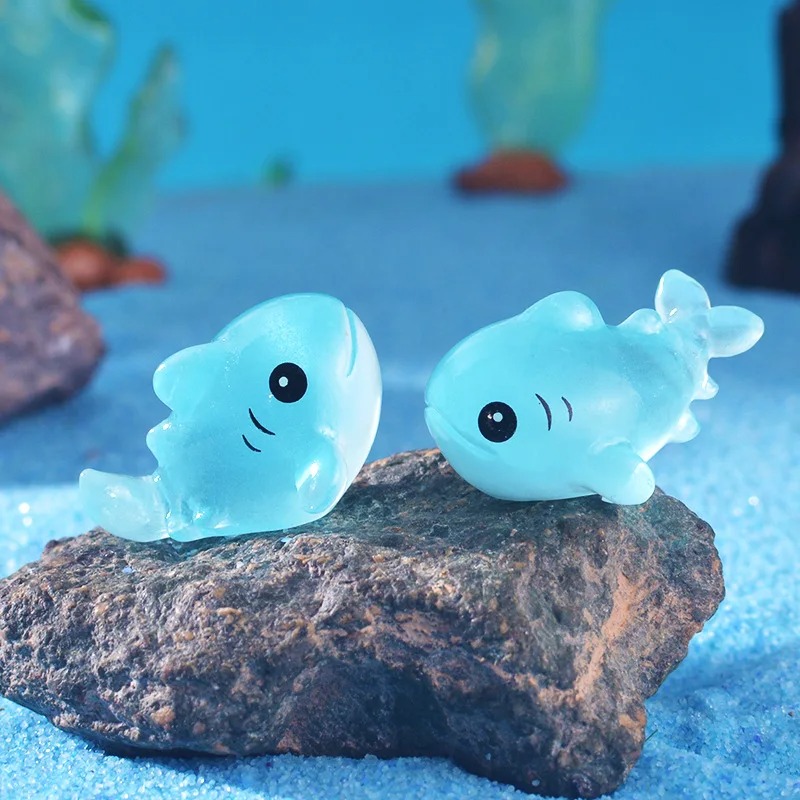 Adorno de tiburón luminoso, mo - Aquarium Fish Shark reseña y precio