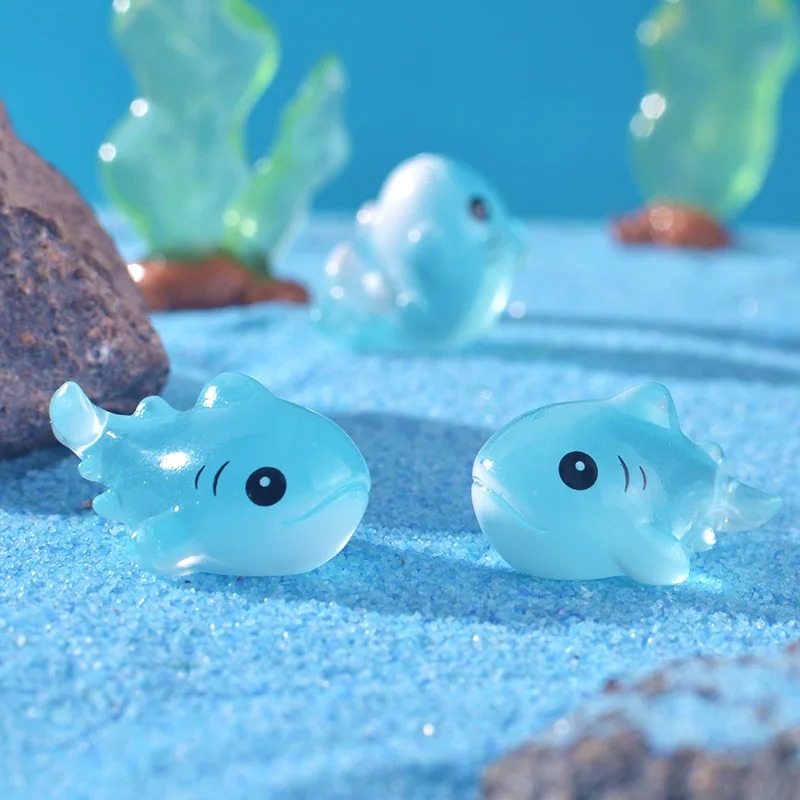 Adorno de tiburón luminoso, mo - Aquarium Fish Shark reseña y precio