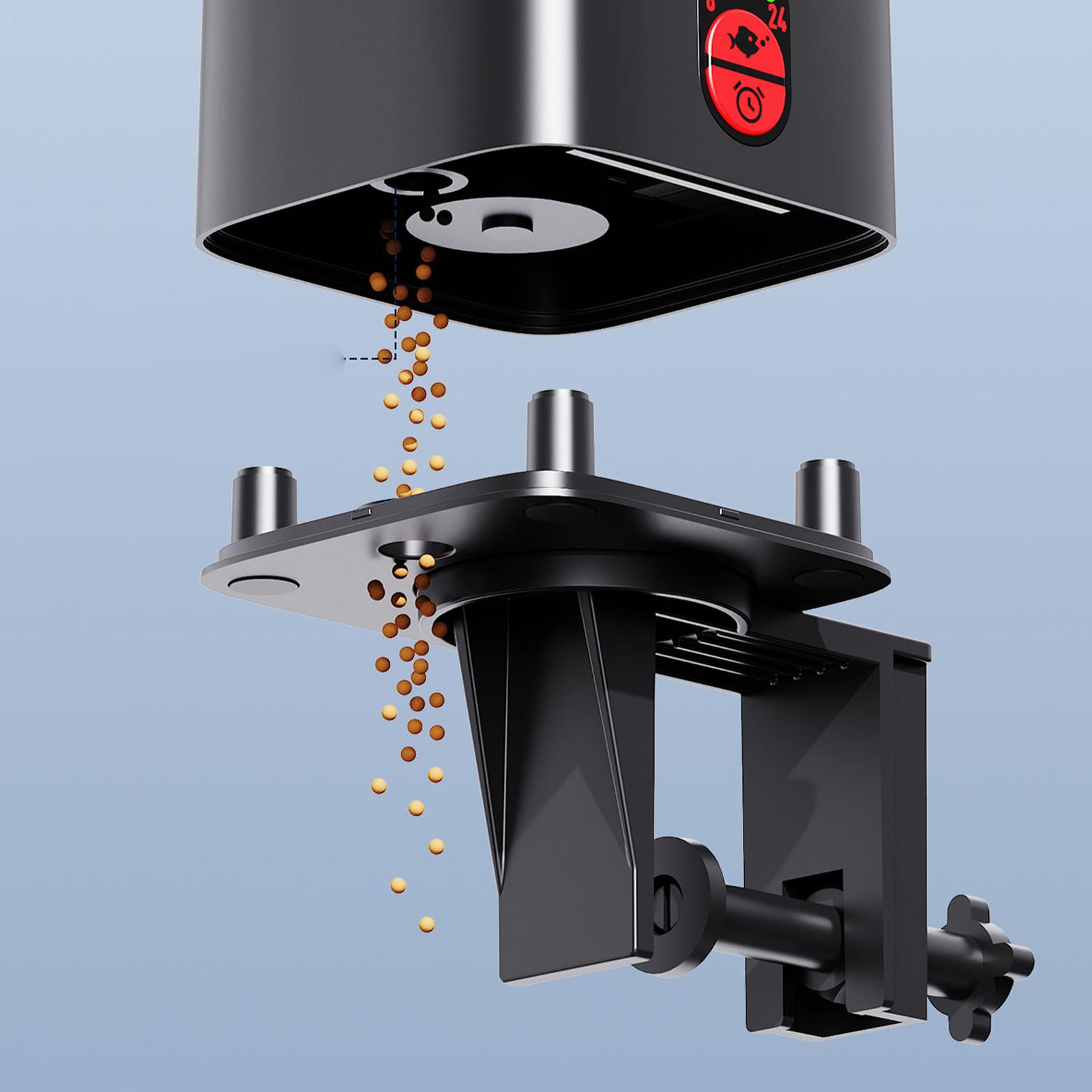Alimentadores automáticos de p - Aquarium Fish Auto Feeder reseña y precio