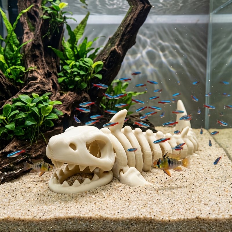 1 pieza de adorno para acuario - Aquarium Fish Shark reseña y precio