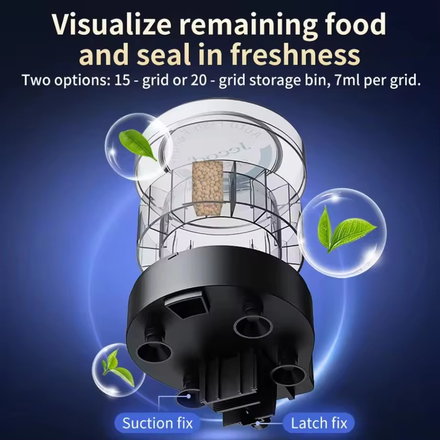 Alimentador Automático para Pe - Aquarium Fish Feeder Automatic reseña y precio