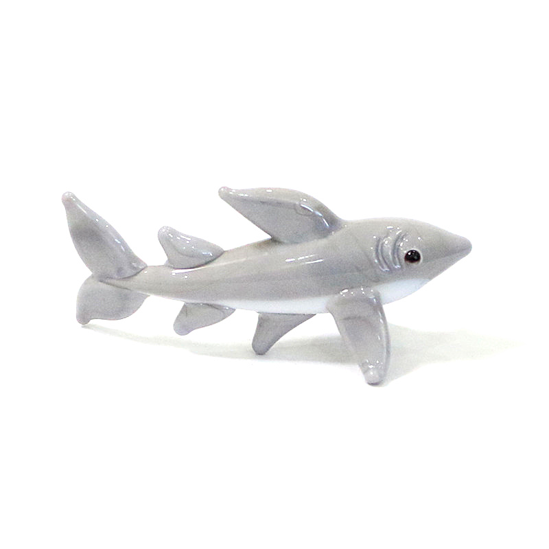 Figura de Tiburón de Vidrio He - Aquarium Fish Shark reseña y precio