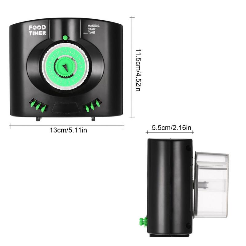 Alimentador automático para ac - Aquarium Fish Auto Feeder reseña y precio