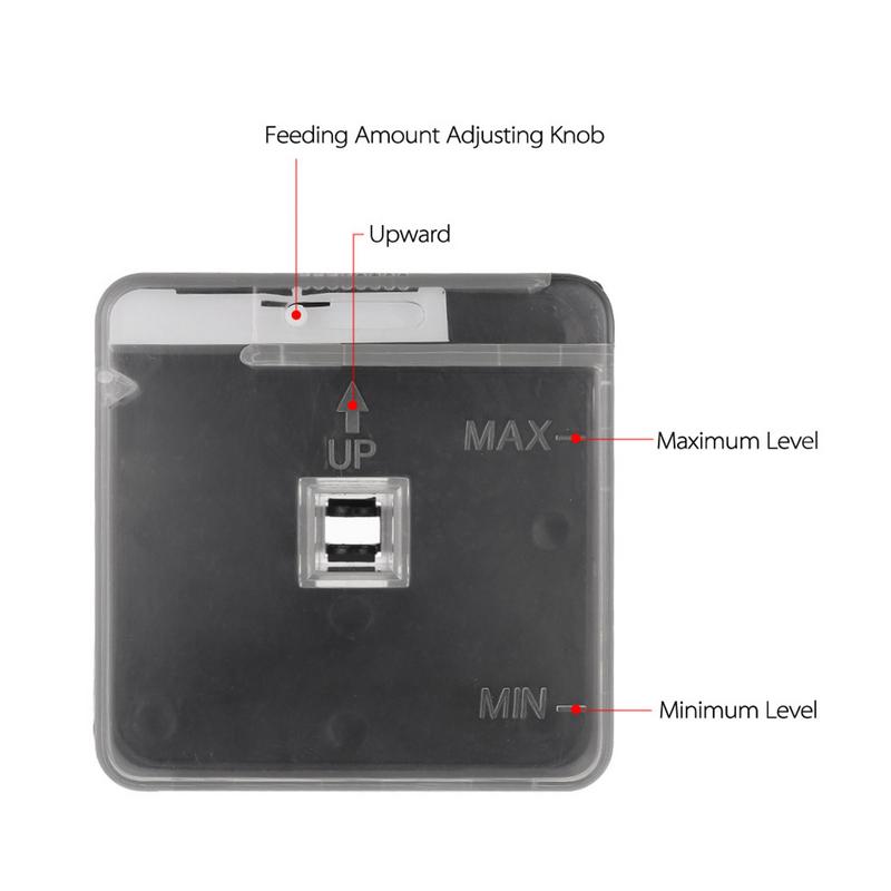 Alimentador automático para ac - Aquarium Fish Auto Feeder reseña y precio