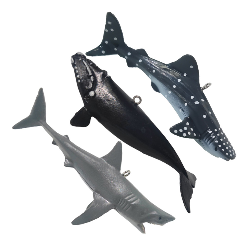 3 piezas de adornos flotantes  - Aquarium Fish Shark reseña y precio