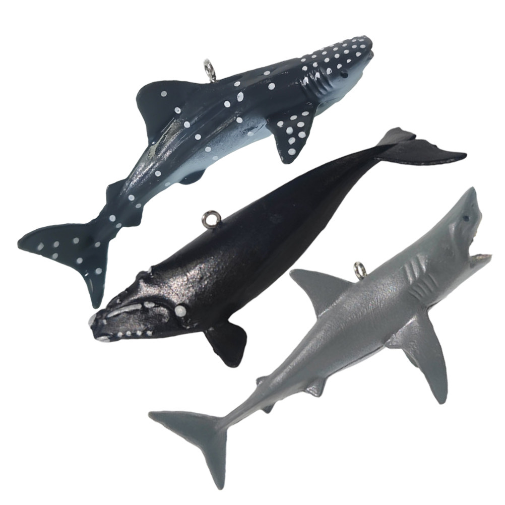 3 piezas de adornos flotantes  - Aquarium Fish Shark reseña y precio