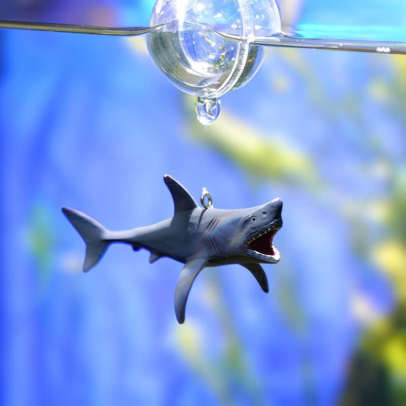 Decoraciones flotantes de tibu - Aquarium Fish Shark reseña y precio