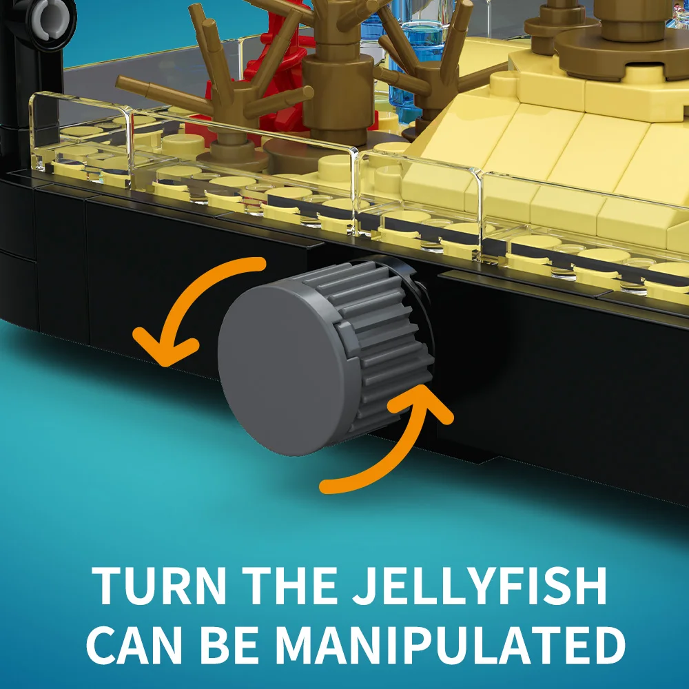 Juego de bloques de construcci - Aquarium Mini Fish reseña y precio