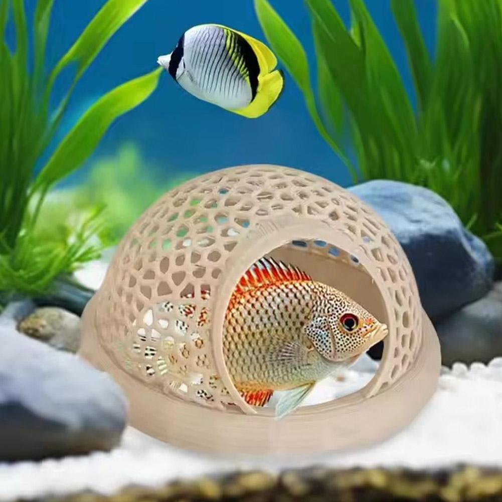 Acuario cueva flotante peces c - Aquarium Fish Cave reseña y precio