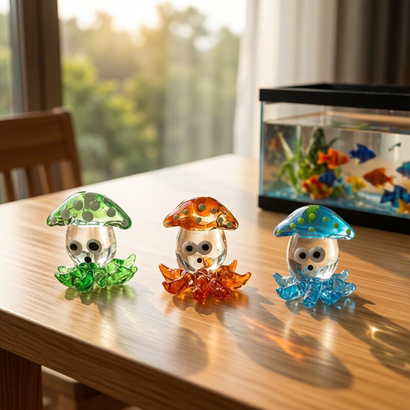 Figura de Calamar en Miniatura - Aquarium Fish Japan reseña y precio