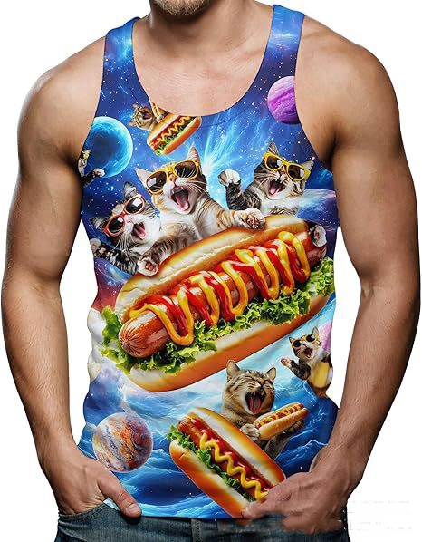 Camisetas sin mangas con estam - Aquarium Fish Shark reseña y precio