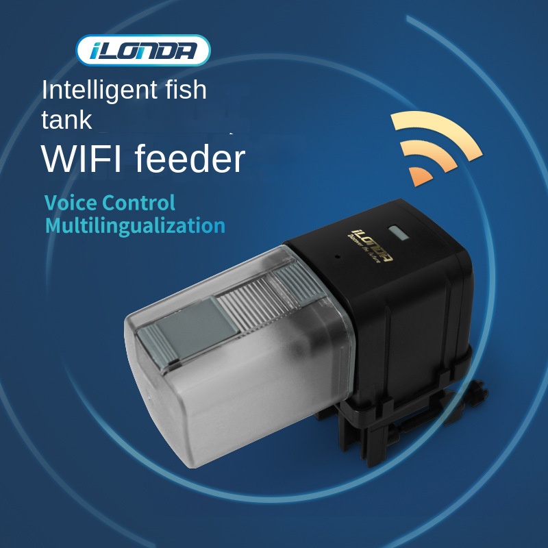 ILONDA-comedero automático WiF - Aquarium Fish Feeder Automatic reseña y precio
