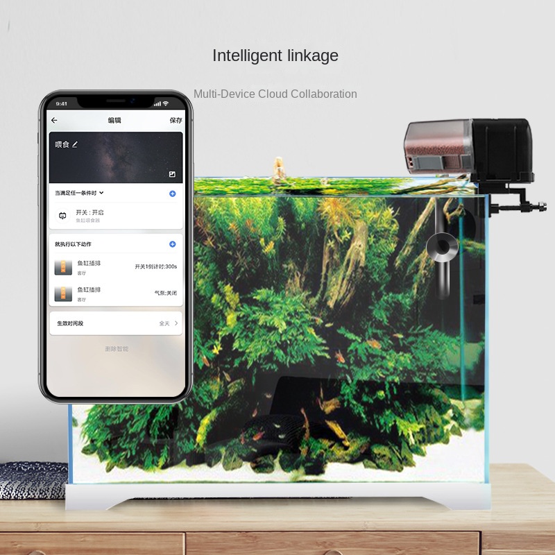 ILONDA-comedero automático WiF - Aquarium Fish Feeder Automatic reseña y precio
