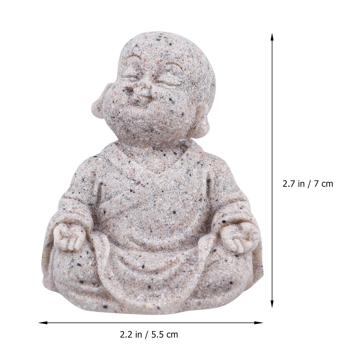 1 Pieza de Estatua de Buda Mai - Fish Aquarium Home reseña y precio