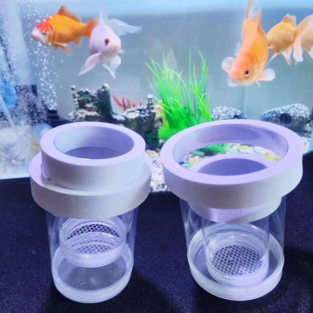 Caja de aislamiento flotante d - Aquarium Fish Auto Feeder reseña y precio