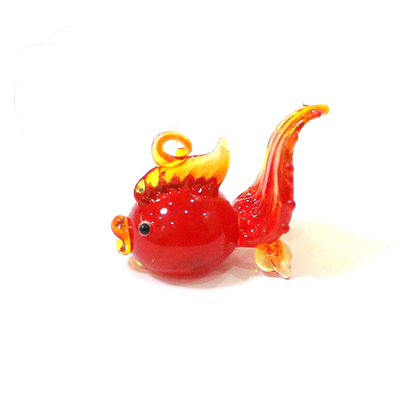 Mini estatuilla colgante de pe - Aquarium Fish Japan reseña y precio