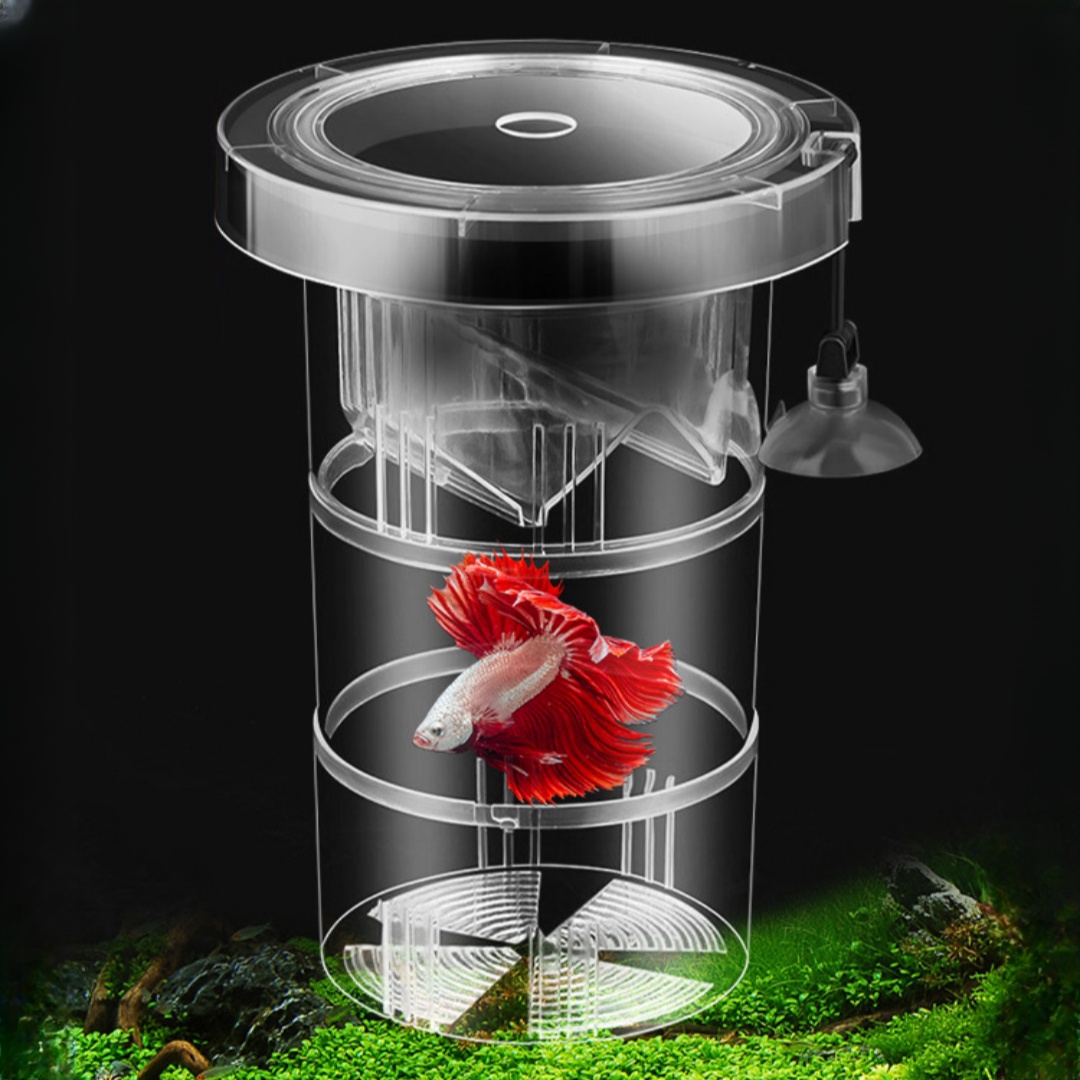 Caja de aislamiento flotante d - Aquarium Fish Cave reseña y precio