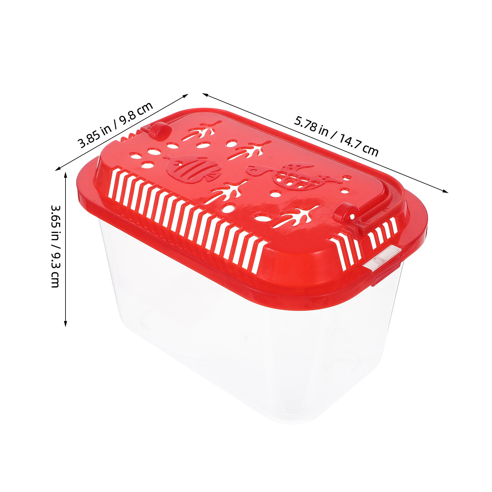 Contenedor de Transporte de Pe - Aquarium Mini Fish reseña y precio