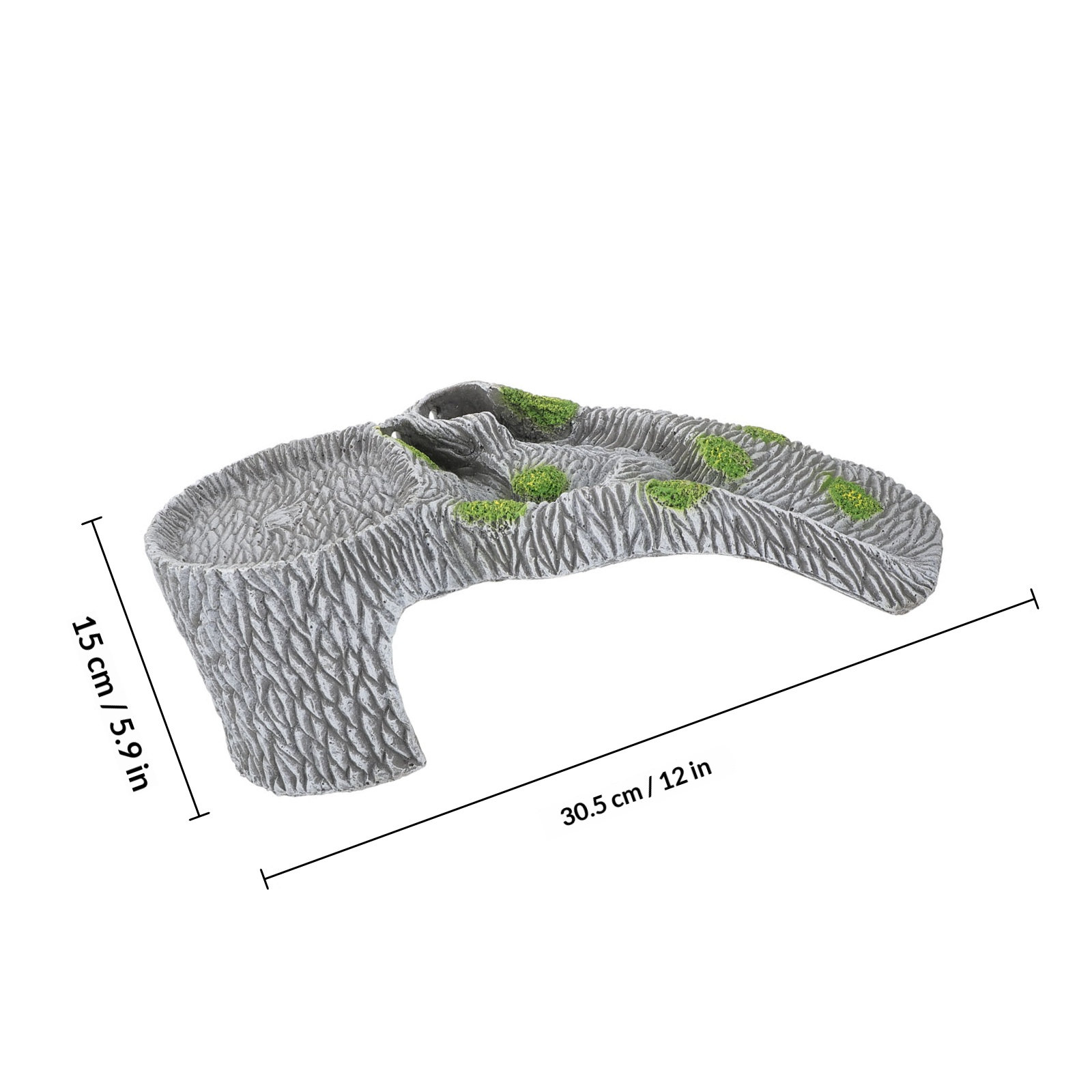 1 Pieza Plataforma de Resina p - Aquarium Fish Cave reseña y precio
