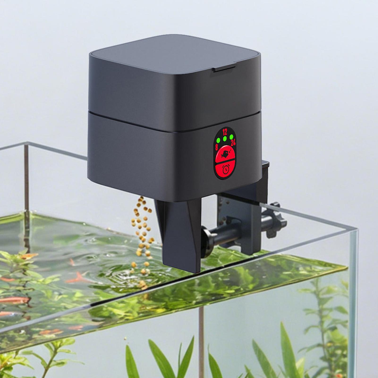 Alimentador automático de pece - Aquarium Fish Auto Feeder reseña y precio