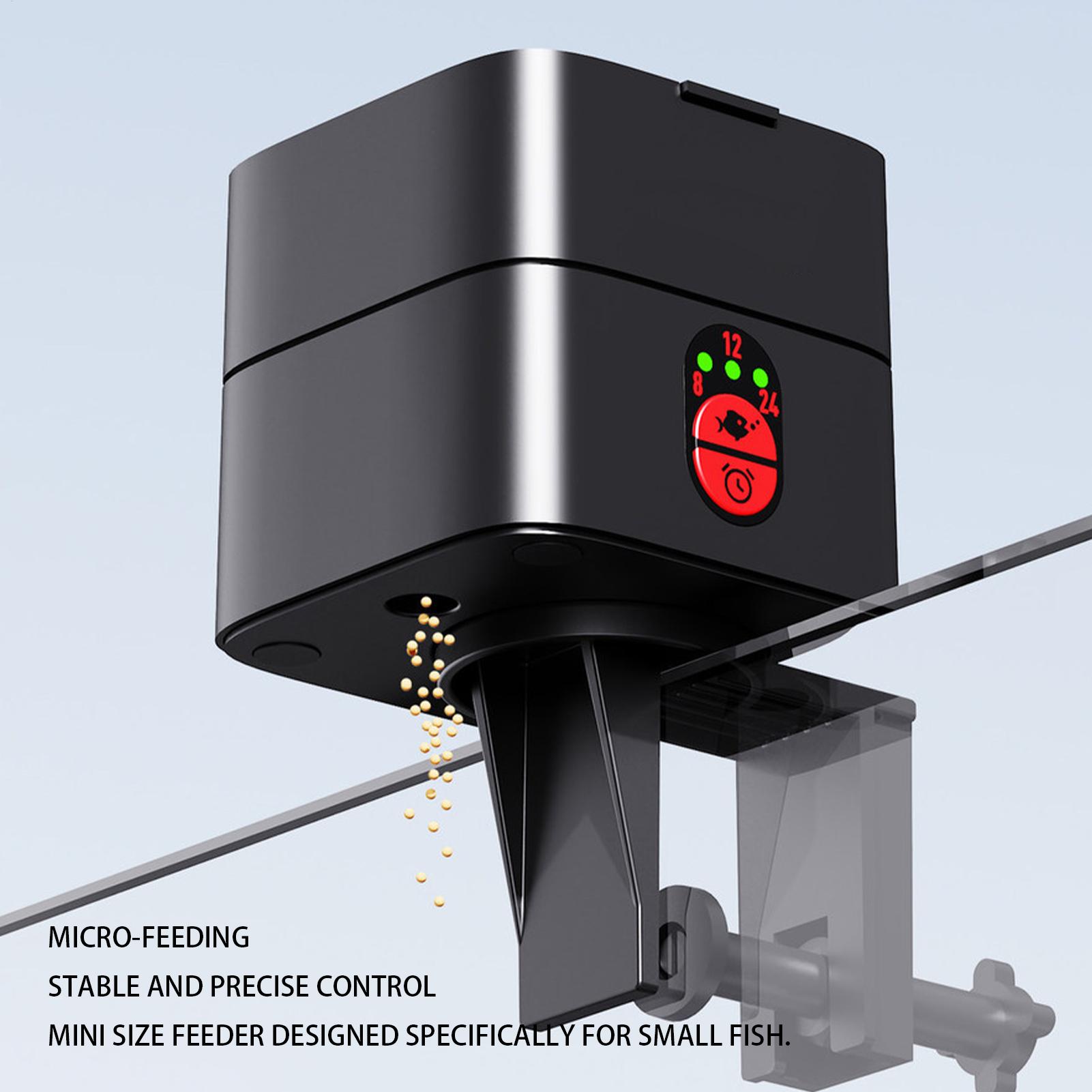 Alimentador automático de pece - Aquarium Fish Auto Feeder reseña y precio