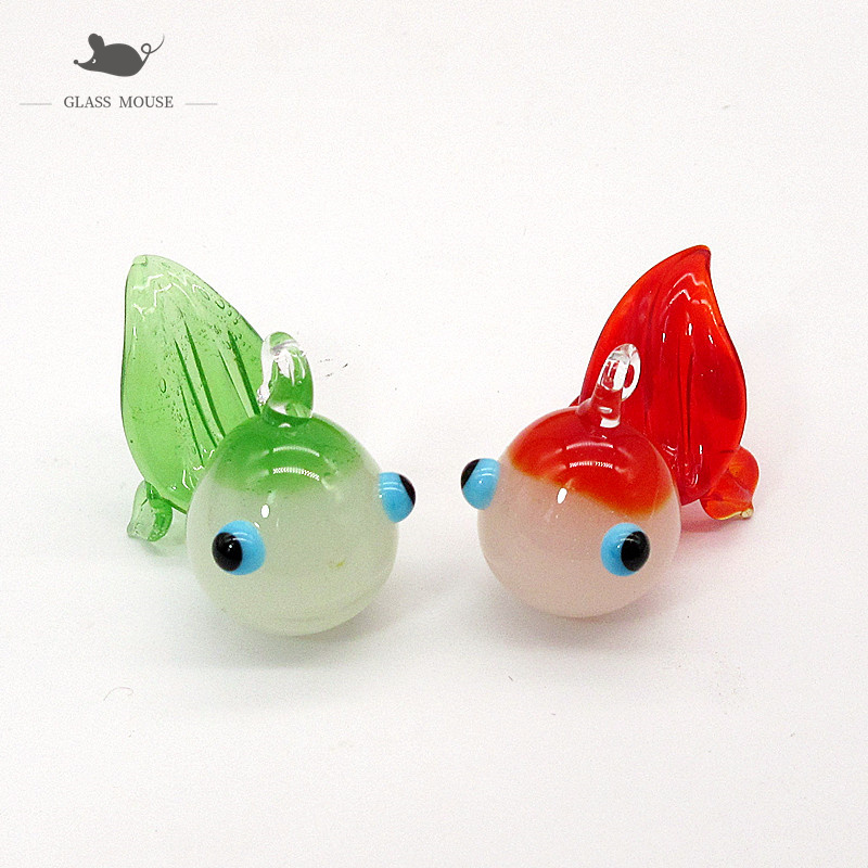 Mini estatuilla de animales he - Aquarium Mini Fish reseña y precio