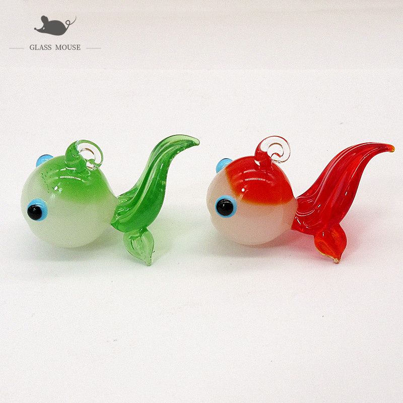 Mini estatuilla de animales he - Aquarium Mini Fish reseña y precio